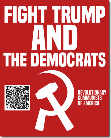 Fight Trump and the Democrats Stickers