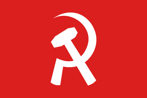 RCA Founding Congress Hammer and Sickle Flag
