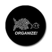 Organize! Fish 1" Button