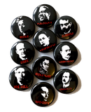 Socialist & Revolutionary Portrait 1" Buttons (10 designs)