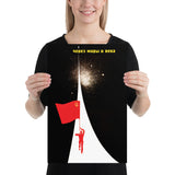 "Through Worlds and Centuries" Soviet Space Poster