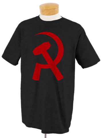 Hammer and Sickle Black T-Shirt