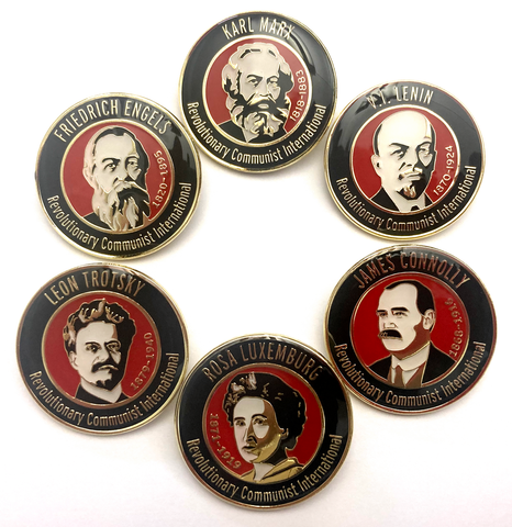 Revolutionary Portrait / RCI Pins (6 designs)