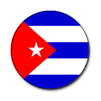 Cuban Flag 1" Button