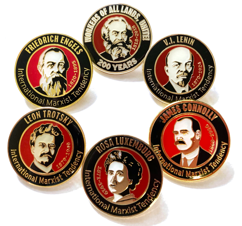 Revolutionary Portrait / IMT Pins (6 designs)