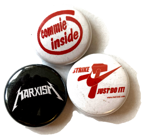 Parody 1" Buttons (3 designs)