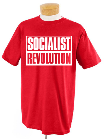 Socialist Revolution Red T-Shirt