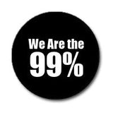We Are the 99% 1" Button (2 designs)
