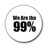 We Are the 99% 1" Button (2 designs)